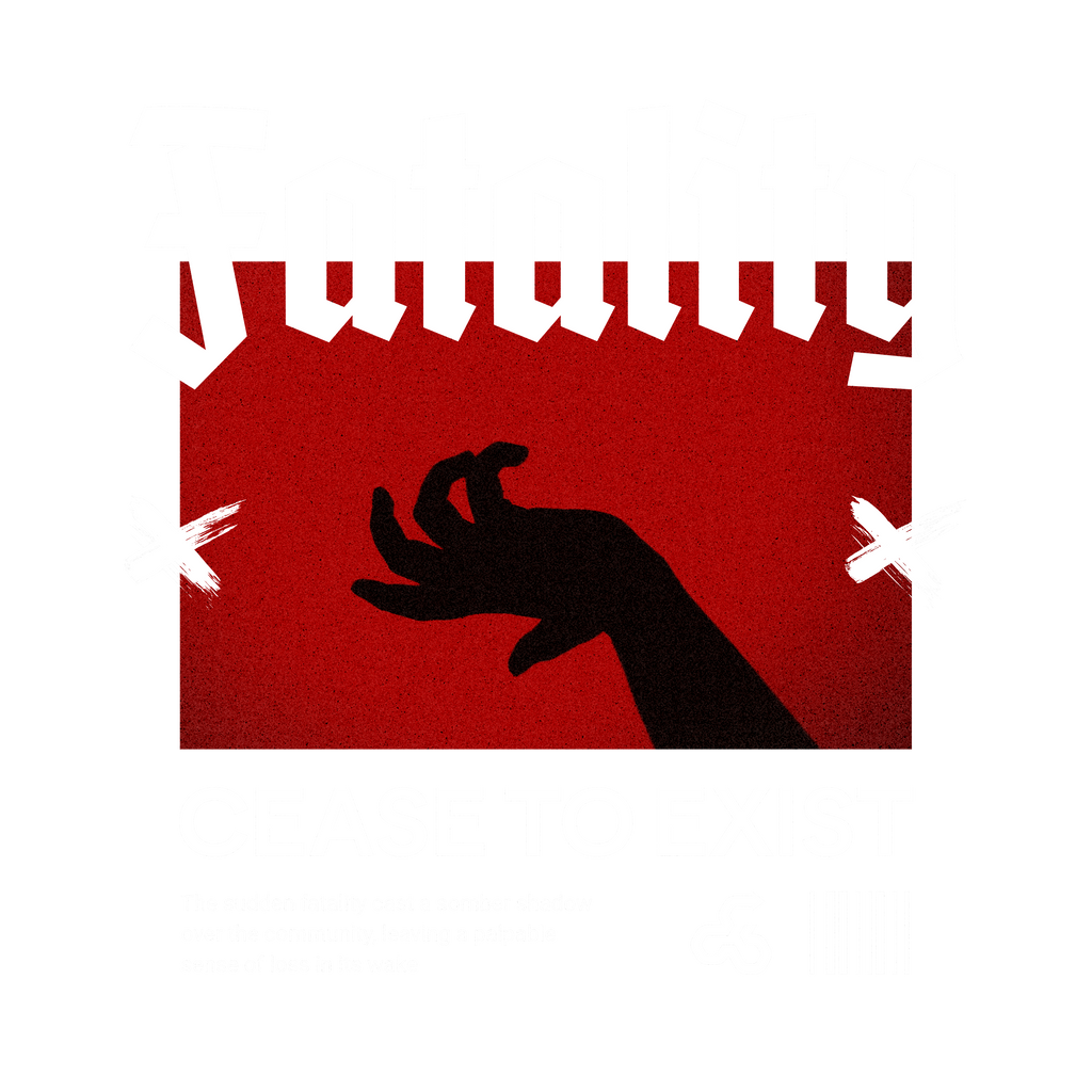 Men - Round Neck Half Sleeve Tshirt - Fatality