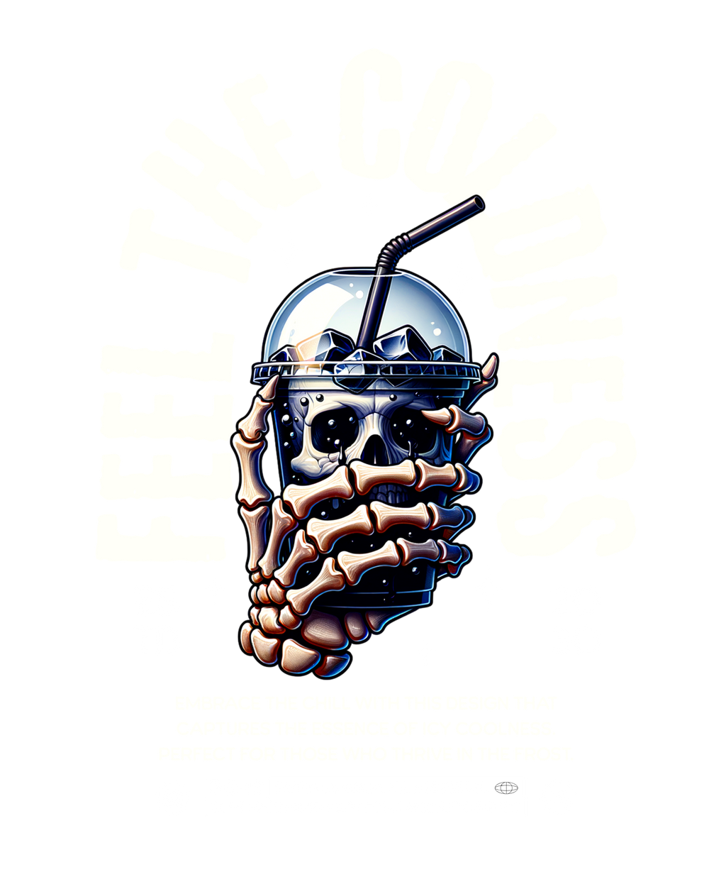 Men - Round Neck Half Sleeve Tshirt - Feel The Coldness